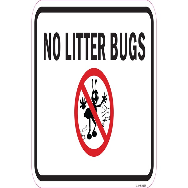 Signmission Safety Sign, 12 in Height, Aluminum, 18 in Length, 25077 A-1218-25077 - main